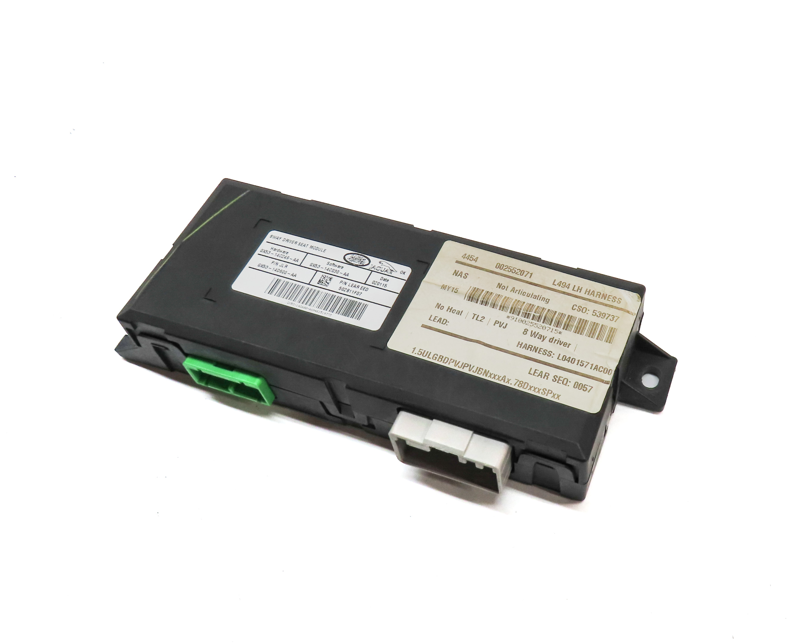 2015 RANGE ROVER SPORT (L494) FRONT LEFT DRIVER SEAT CONTROL MODULE — exact item pictured